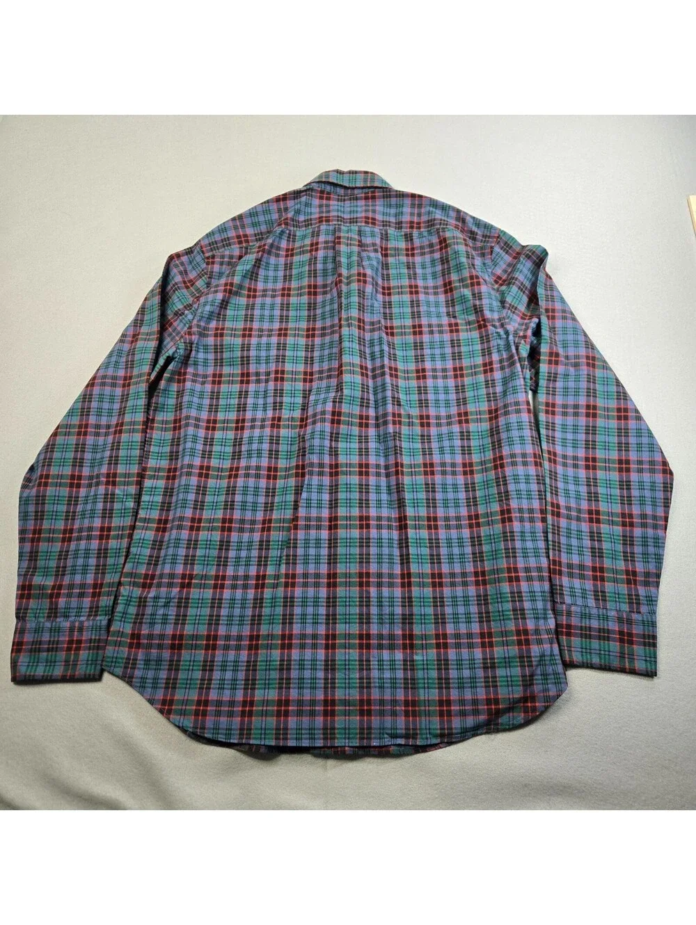 J. Crew Secret Wash Shirting 100's 2-Ply Yarns PLAID Button Down Mens Sz M NWT